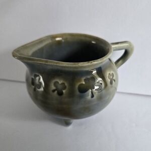 Irish Porcelain Shamrock Jug Vtg